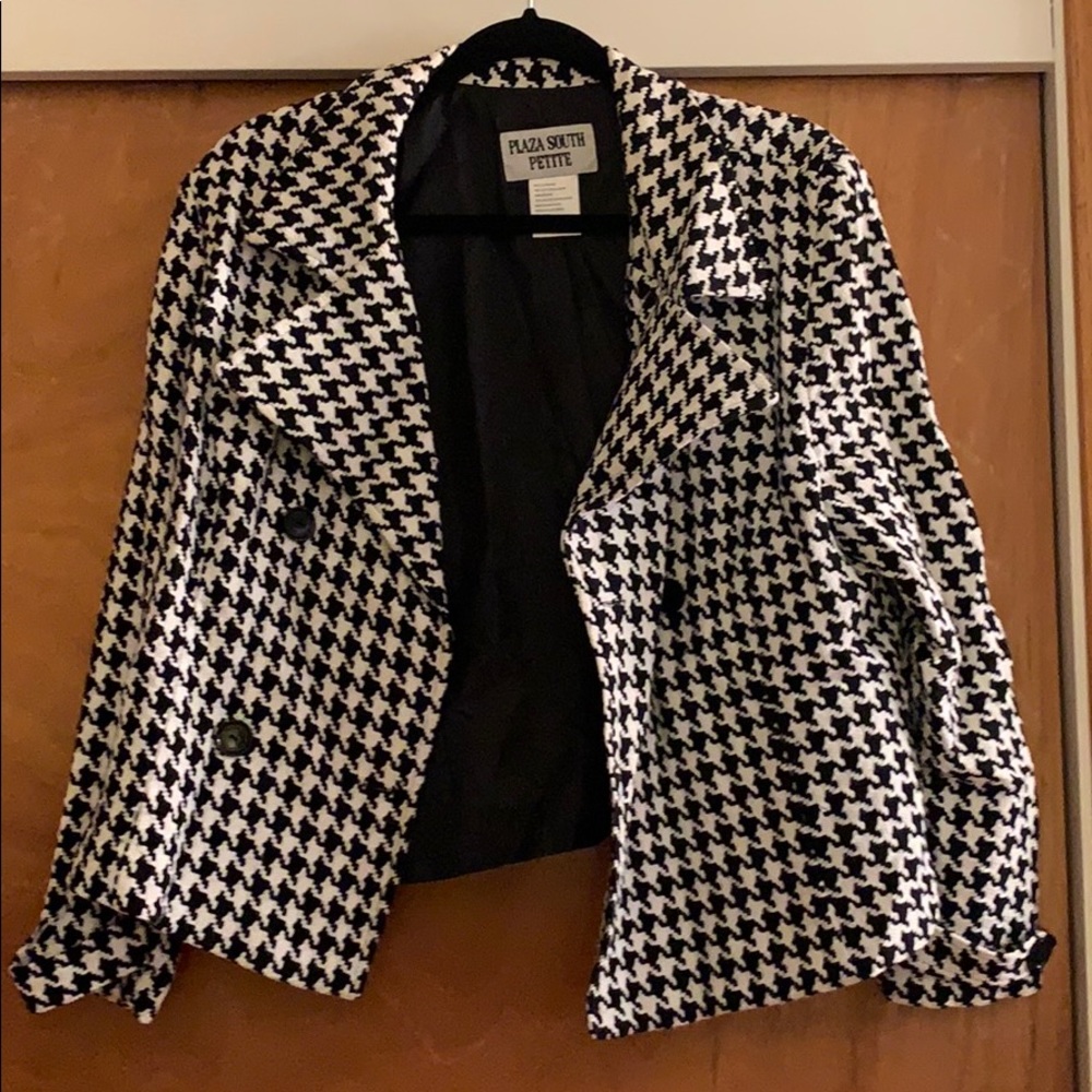Houndstooth jacket
